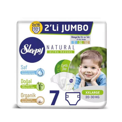 SLEEPY BEZ 2Lİ NATURAL NO:7 XXL - 3
