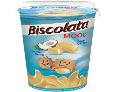 ŞÖLEN BİSCOLATA MOOD 125GR H.CEVİZİ BEYAZ ÇİKOLATA - 1