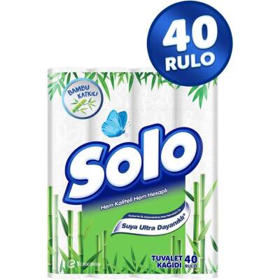 SOLO TUVALET KAĞIDI BAMBU 40LI - 1