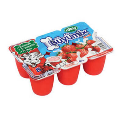 SÜTAŞ BÜYÜMİX 6*40GR ÇİLEK - 5