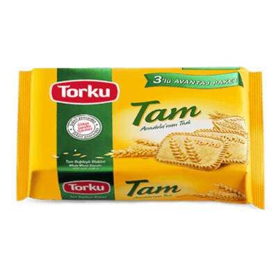 TORKU 3LÜ BİSKÜVİ 393GR TAM BUĞDAYLI - 3