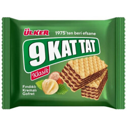 ÜLKER 9KAT TAT 39GR FINDIK GOFRET - 6