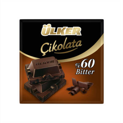 ÜLKER ÇİK KARE 60GR %60 BİTTER - 3