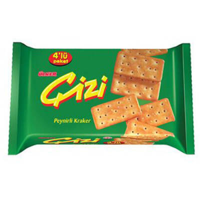 ÜLKER ÇİZİ 280GR KRAKER 4LÜ - 4