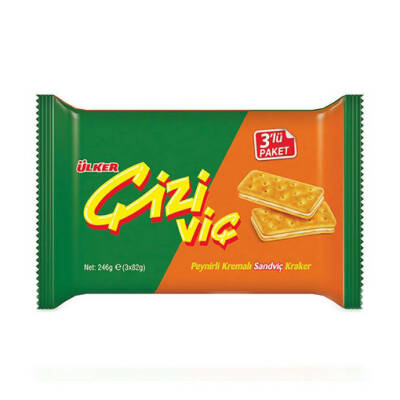 ÜLKER ÇİZİVİÇ 246GR KRAKER 3LÜ - 2