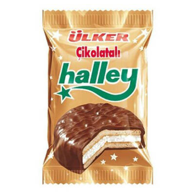 ÜLKER HALLEY 30GR ÇİKOLATA KAPLI - 1