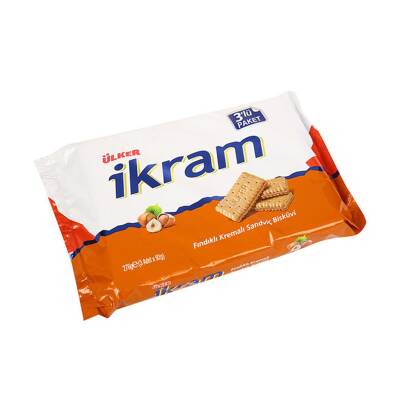 ÜLKER İKRAM 252GR KREMALI FINDIKLI 3LÜ - 2