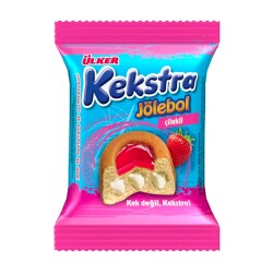 ÜLKER KEKSTRA 40GR JÖLEBOL ÇİLEK - 5
