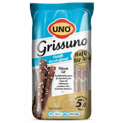 UNO GRİSSUNO 150GR YULAFLI KARABUĞDAYLI - 2
