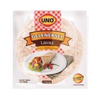 UNO LAVAŞ 390GR GELENEKSEL 25CM 8Lİ - 1
