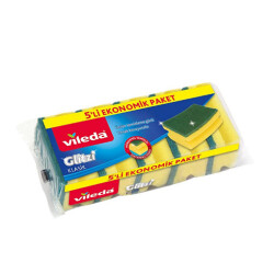 VİLEDA SÜNGER 5Lİ OLUKLU YEŞİL - 5