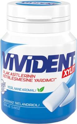 VİVİDENT BOTTLE 67GR YEŞİL NANE - 1