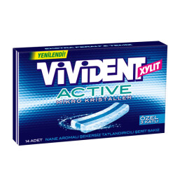 VİVİDENT CÜZDAN 33GR ACTIVE NANE - VIVIDENT