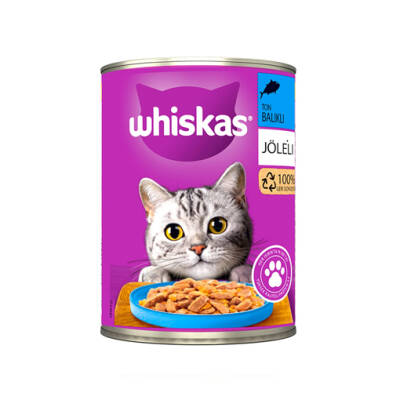 WHISKAS KEDİ MAMA 400GR TON BALIK JÖLE KONSERVE - 2