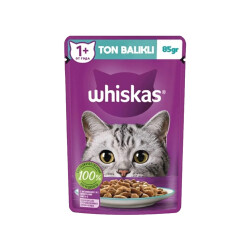 WHİSKAS KEDİ MAMA 85GR TON BALIK POŞET - 3