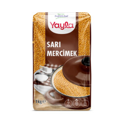 YAYLA MERCİMEK 1KĞ SARI - 3